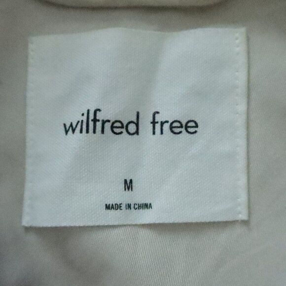 ARITZIA WILFRED THE GANNA shirt jacket purple plaid wool pockets M preppy fall - Picture 3 of 10